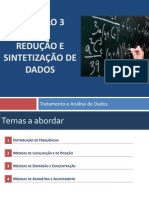 TAD12-13 Cap 03 - Reducao e Sintetizacao de Dados