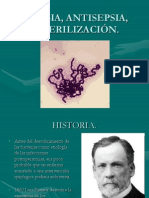 Asepsia, Antisepsia, Esterilización