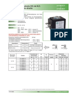 Elettrovalvola 2/2 Vie N.C. Comando Diretto: Presentazione