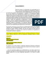 Gastos Del Poder Judicial Federal en Seguros Privados