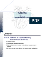 Tema 2 - Modelado de Sistemas Físicos