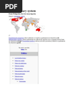 Parliamentary System