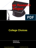 Intro To Info College Research Project
