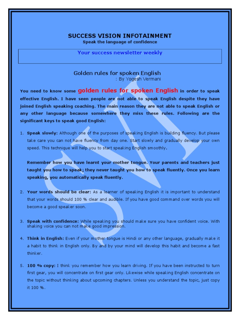 Spoken Rule (if)  English grammar rules, Learn english, Rules