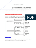 Clasificacion de Los Costos PDF