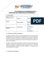 Administración de Empresas II