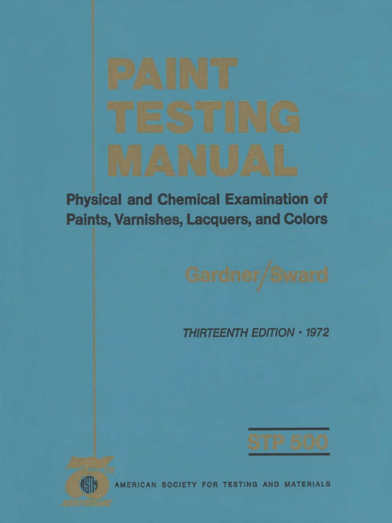 Paint Testing Manual intro Paint Spectroscopy