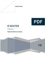 Interfaces Router - Mestanza Escalante