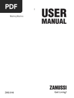 Download Zanussi - ZWG 5145 User Manual by Vitor Da Fonseca SN227547510 doc pdf