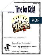 Bible Time For Kids