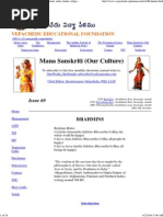 Brahmin, Brahmana, Caste, Tribe, Gotra, Rishi, Ritual, India, Hindu, Religion, Mana Sanskriti (Our Culture), Issue 69