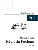 Manuel de Falla - Recit Du Pecheur