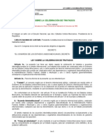 216 Ley Sobre La Celebración de Tratados