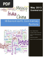 IB Economics HL Portfolio