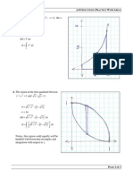 3, The X-Axis and The Y-Axis.: M 1520 A.01 S: P W A The Region Bounded by