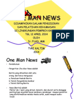 One Man News