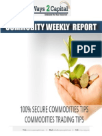 Commodity Report by Ways2Capital 02 June 2014