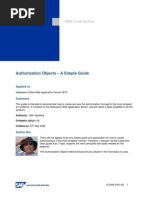 SAP Authorization Objects A Simple Guide