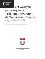 Download Sentiment Analysis Pada Keyword Telkom University by Farid Naufal Aslam SN227554560 doc pdf