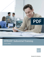 Siemens Industrial Training Course Catalog