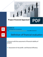 Project Financial Appraisal Techniques: Delivered by