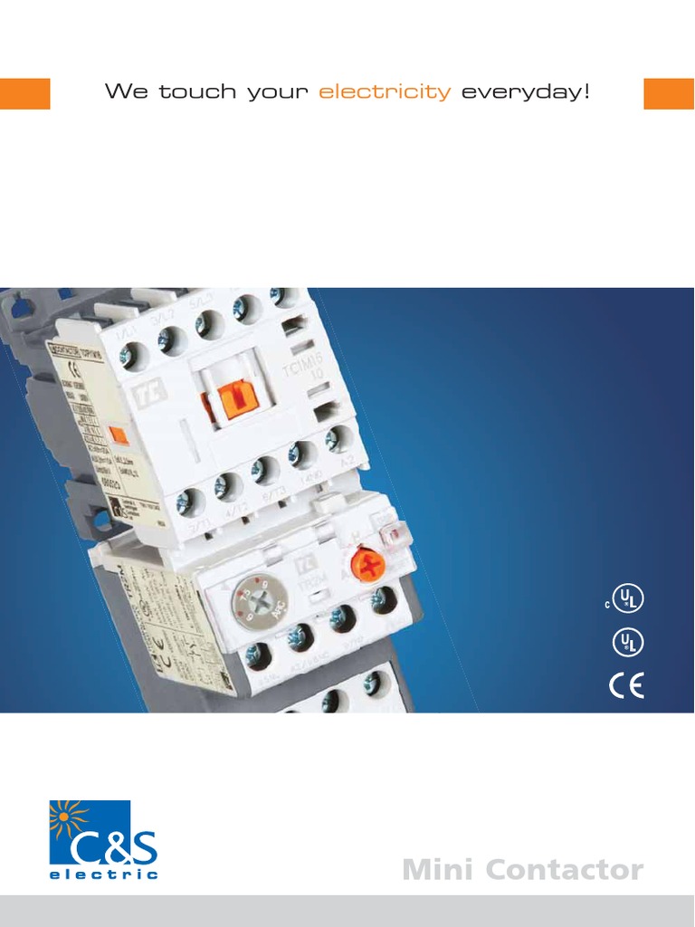 MINI Contactor | PDF | Electricity | Physical Quantities