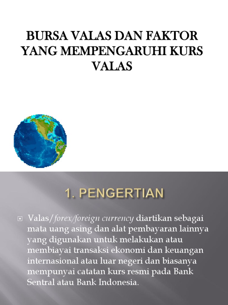 Panduan Bursa Valas dan Kurs | PDF