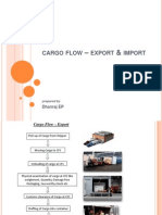 Cargo Flow Export Import: Dhanraj EP