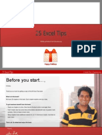 25 Excel Tips Holiday Gift