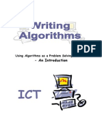 Writing Algorithms