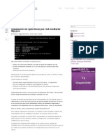 Instalación de Opensuse Por Red Mediante Tftp-Pxe PDF