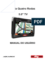 Manual Guia Quatro Rodas 5.0''TV