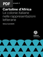 S. Camillotti 2014 - Cartoline D'africa. Le Colonie Italiane Nella Rappresentazione Letteraria