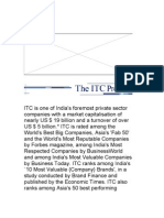 ITC Is One of India's Foremost Private Sector Companies With