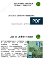 Análisis de Bioreactores