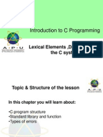 05 Program Structure and Construction