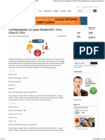 Configurações 3G Para Modem(Oi, Vivo, Claro e Tim)