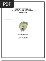 Download The Survey Report on Washing Machine Market in India by ankitasingharoy SN22761142 doc pdf