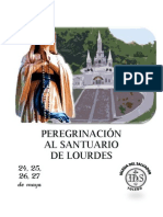 Libro Del Peregrino - Peregrinación Al Santuario de Lourdes