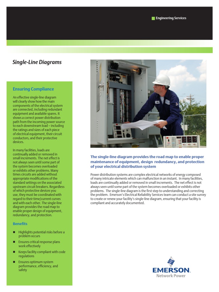 Single-Line Diagrams: Ensuring Compliance | PDF | Electrical Substation ...