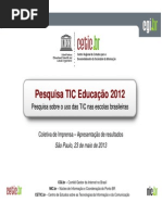 Apresentacao Tic Educacao 2012