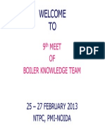 Welcome TO: 9 Meet OF Boiler Knowledge Team