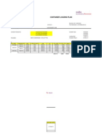 Container Loading Plan 18 Feb