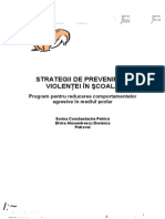 Strategii Prevenire Violenta