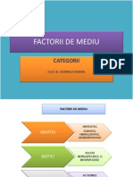 Factorii de Mediu