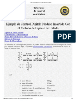 CTM - Ejemplo de Control Digital - Péndulo Invertido PDF