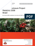 Carbon Disclosure Project Relatório Brasil