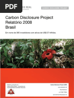 Carbon Disclosure Project Relatório Brasil