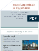 Structural Causes of Argentina's Crisis