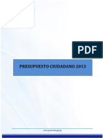 Presupuesto Ciudadano2013